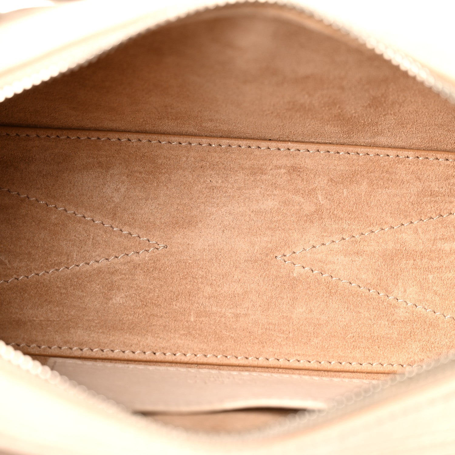 Alaia Nubuck Small Le Teckel Bag Craie 6 of 11