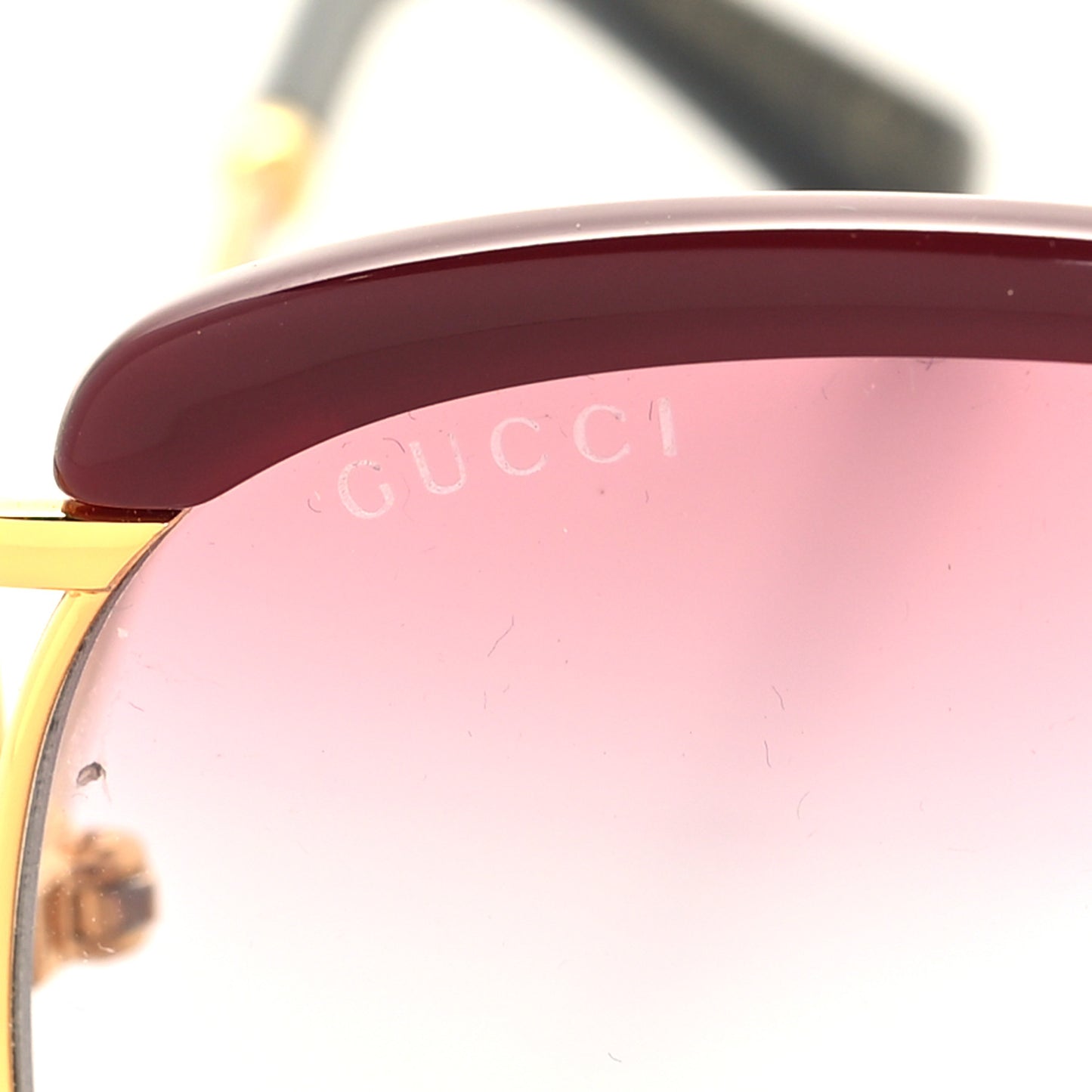 Metal Square Frame GG0594SA Sunglasses Red