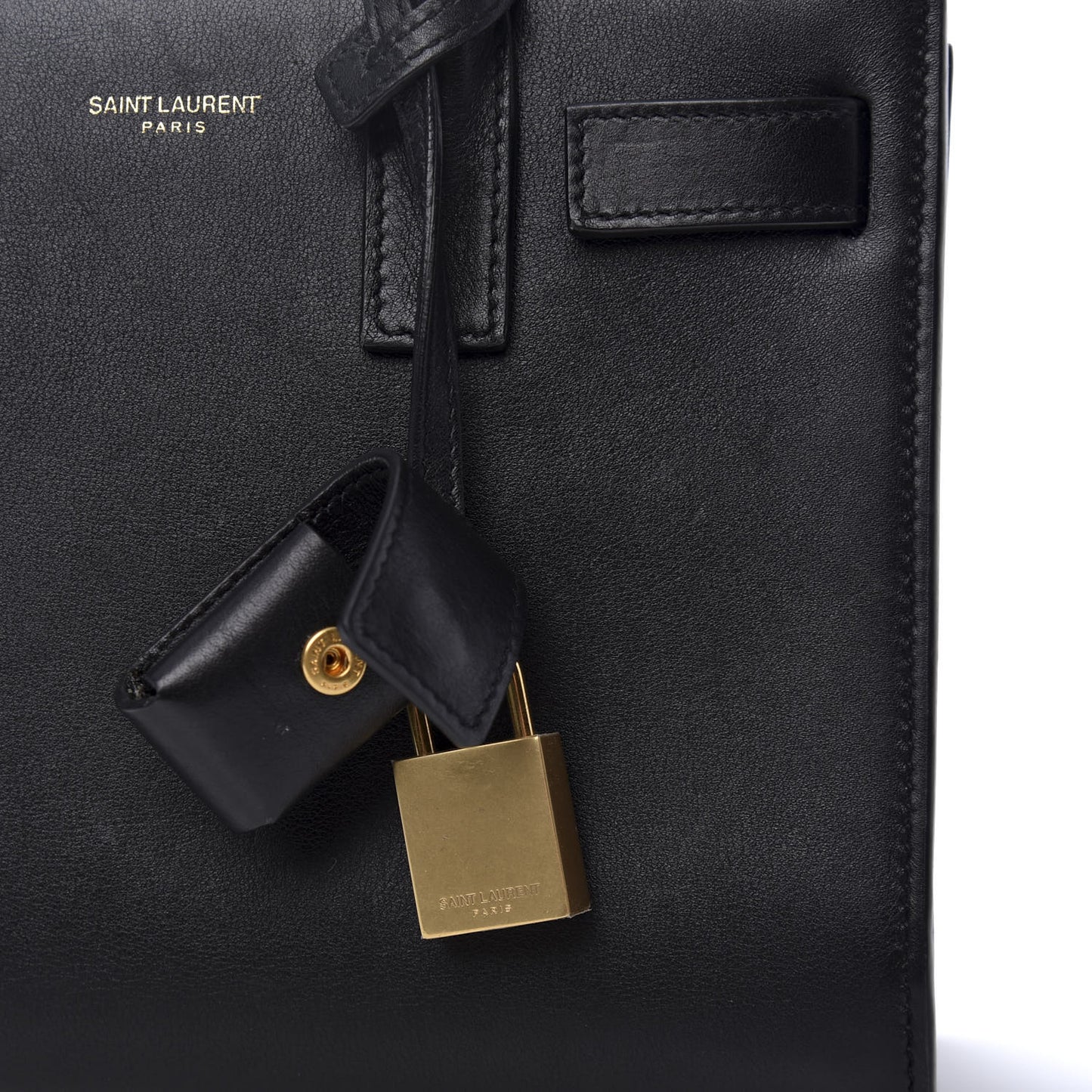 Calfskin Nano Sac de Jour Black