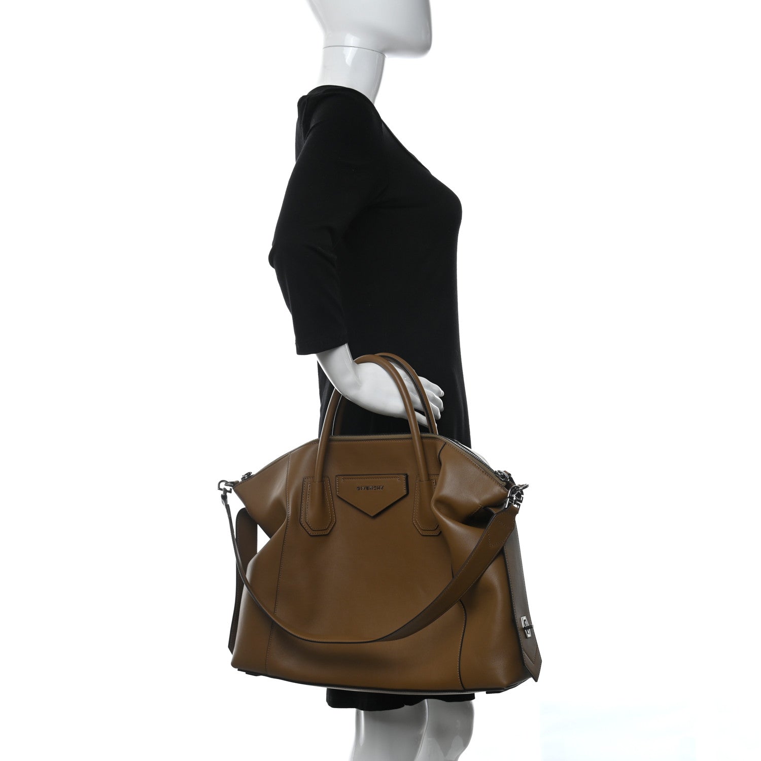 Givenchy Soft Calfskin Medium Soft Antigona Military Green 2 of 8