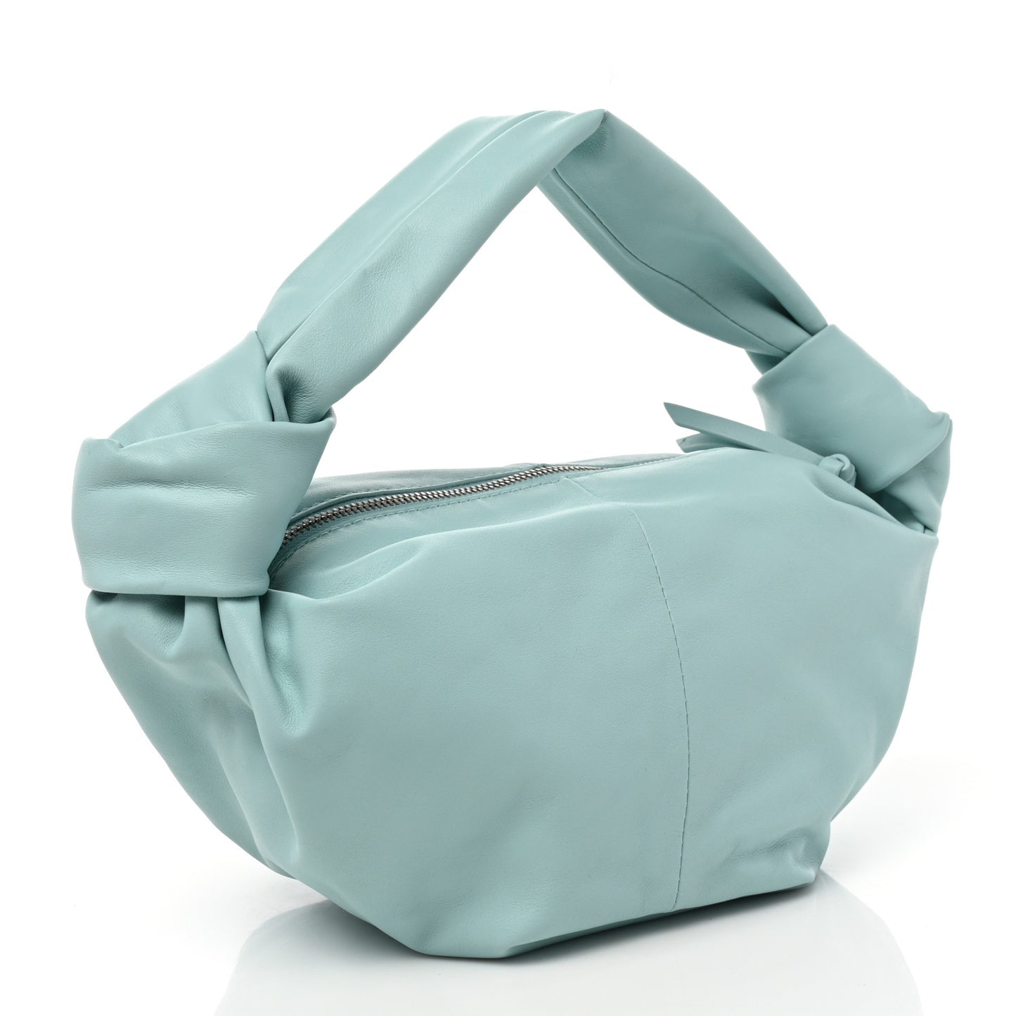Nappa Mini Double Knot Bag Blue