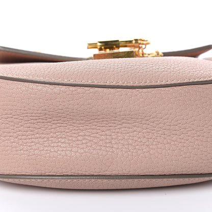 Chloe Grained Lambskin Mini Drew Shoulder Bag Cement Pink 8 of 14