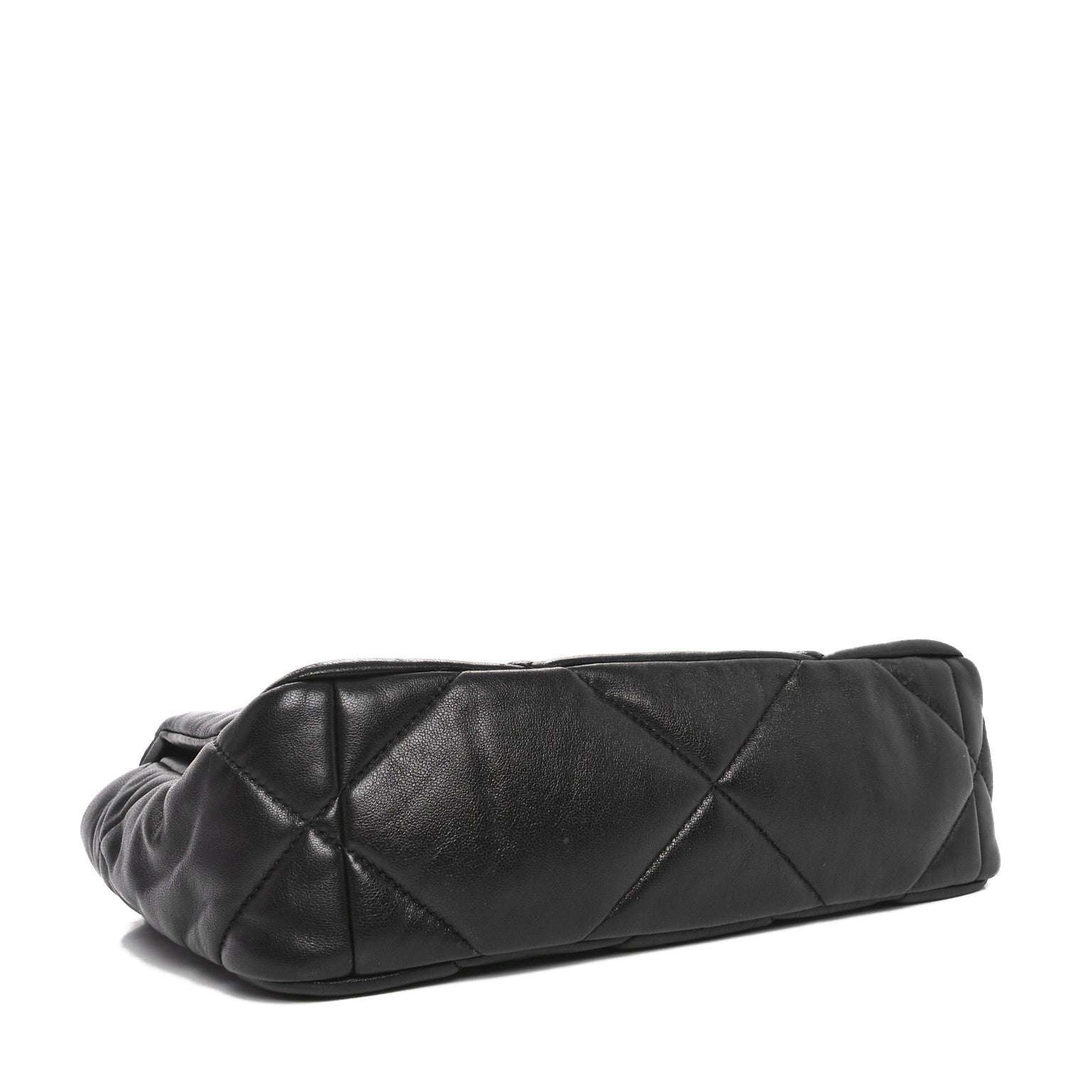 Chanel Lambskin Quilted Medium Chanel 19 Flap Black 4 of 10