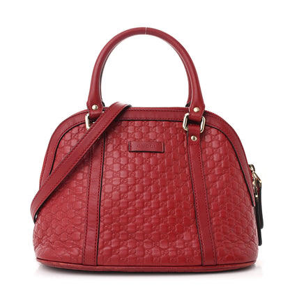 Gucci Soft Microguccissima Mini Dome Bag Rosso 1 of 10