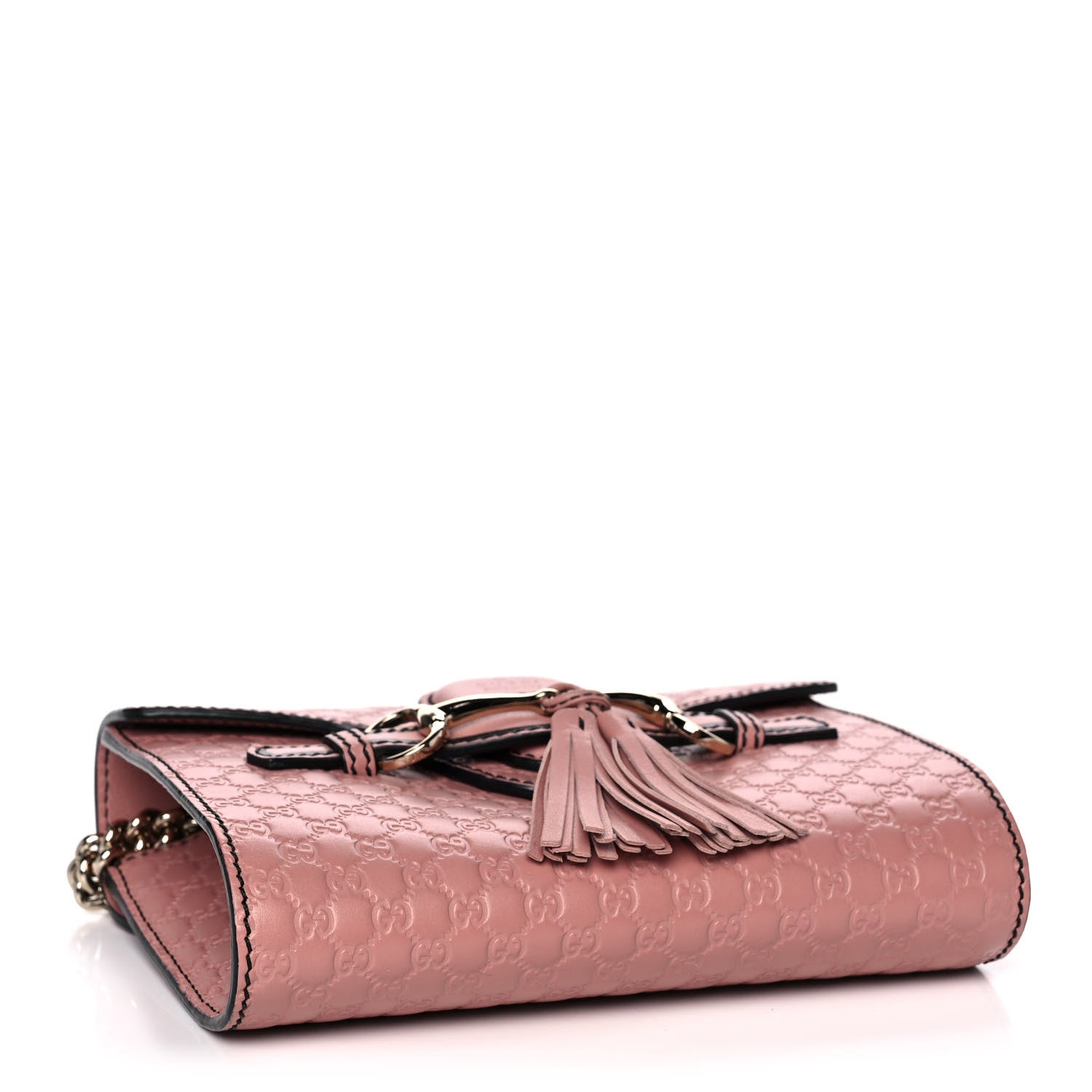 Gucci Microguccissima Mini Emily Shoulder Bag Soft Pink 4 of 11