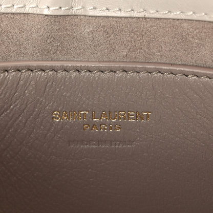 Saint Laurent Smooth Calfskin Le 5 A 7 Mini Hobo Crema Soft 6 of 9