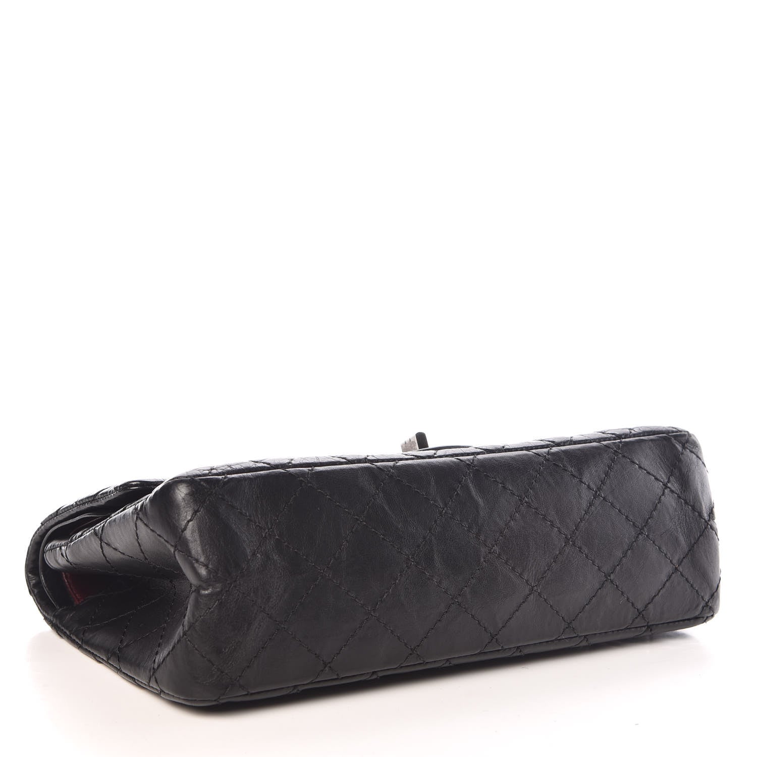 Chanel Aged Calfskin Quilted 2.55 Reissue 225 Flap Black 4 of 9