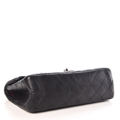Chanel Aged Calfskin Quilted 2.55 Reissue 225 Flap Black 4 of 9