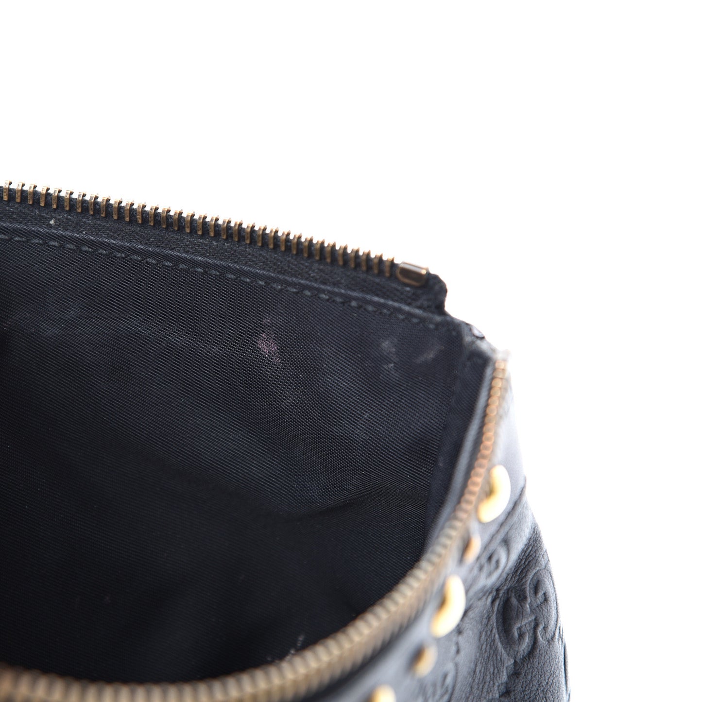 Guccissima Babouska Wristlet Black
