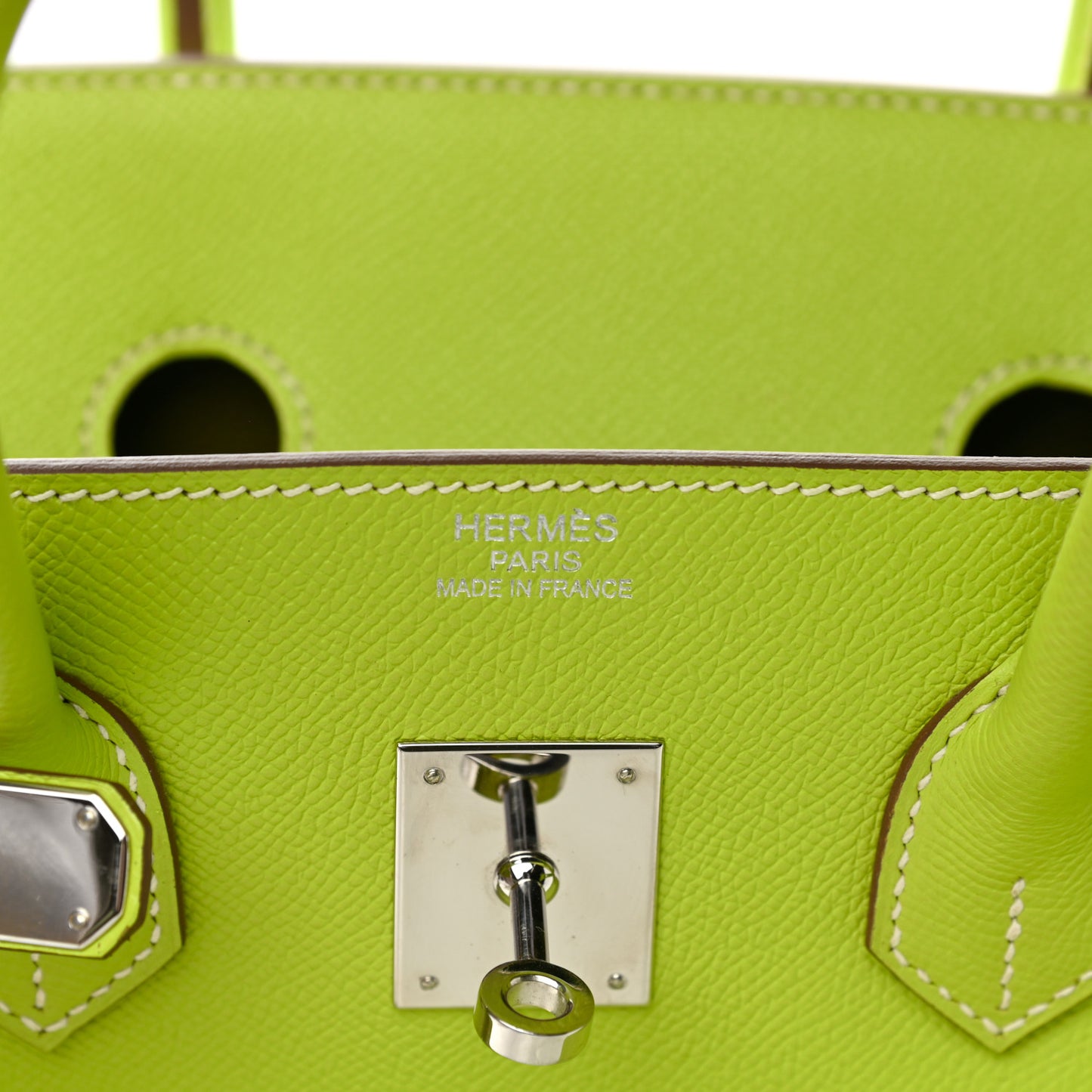 Epsom Candy Birkin 35 Kiwi Lichen