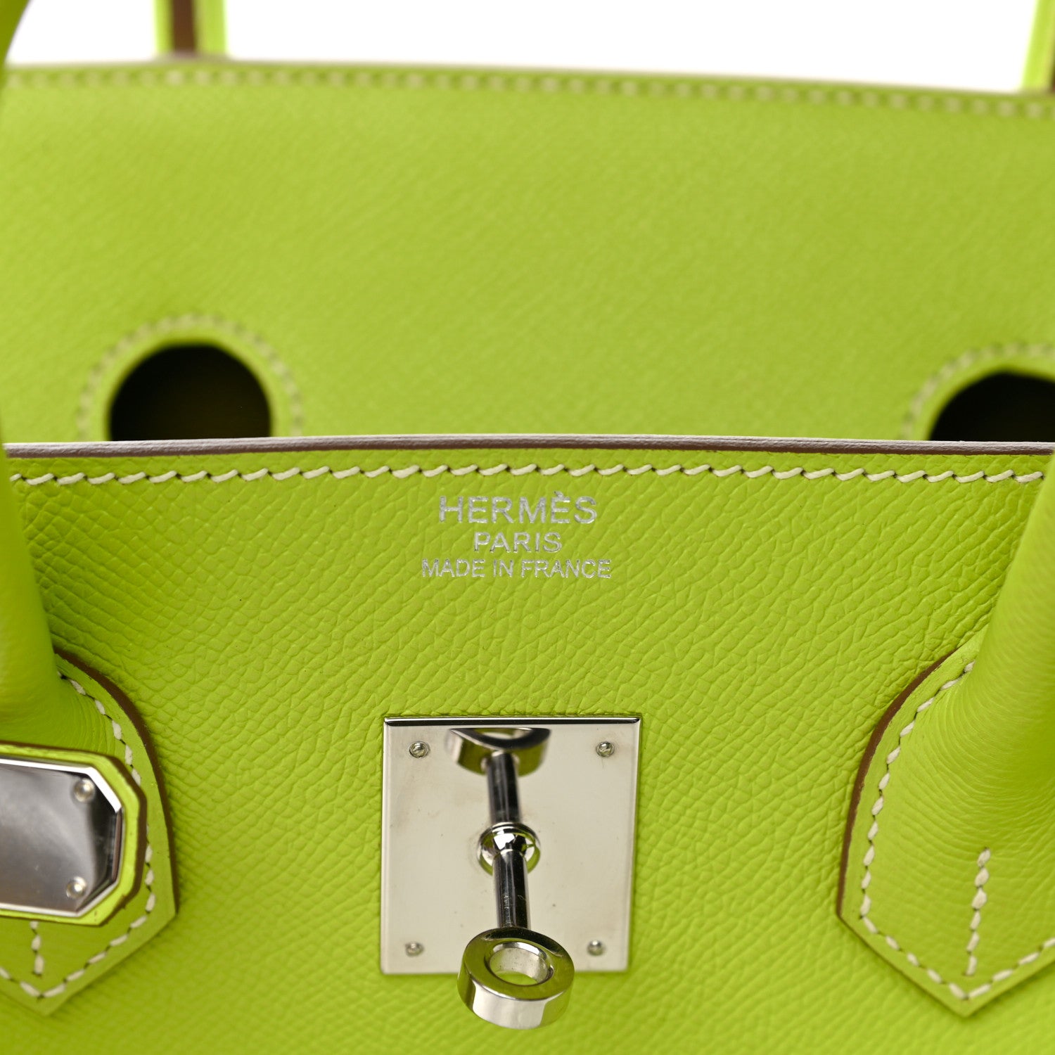Hermes Epsom Candy Birkin 35 Kiwi Lichen 6 of 15