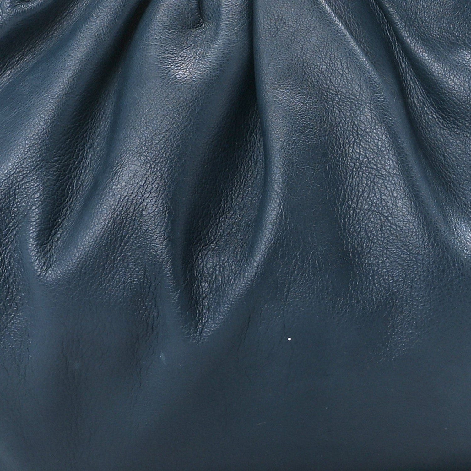 Bottega Veneta Smooth Butter Calf The Pouch Oversized Clutch Deep Blue 9 of 11