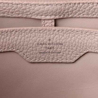 Louis Vuitton Taurillon Capucines PM Galet Violet 9 of 17