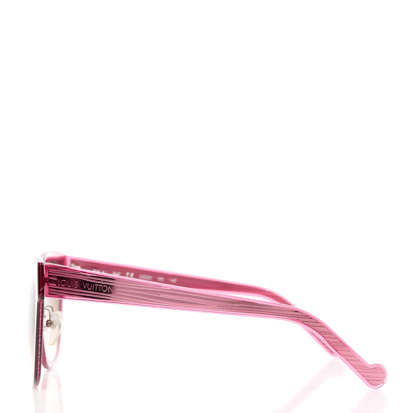 LOUIS VUITTON Epi Audrey Sunglasses Z0816U Fuchsia