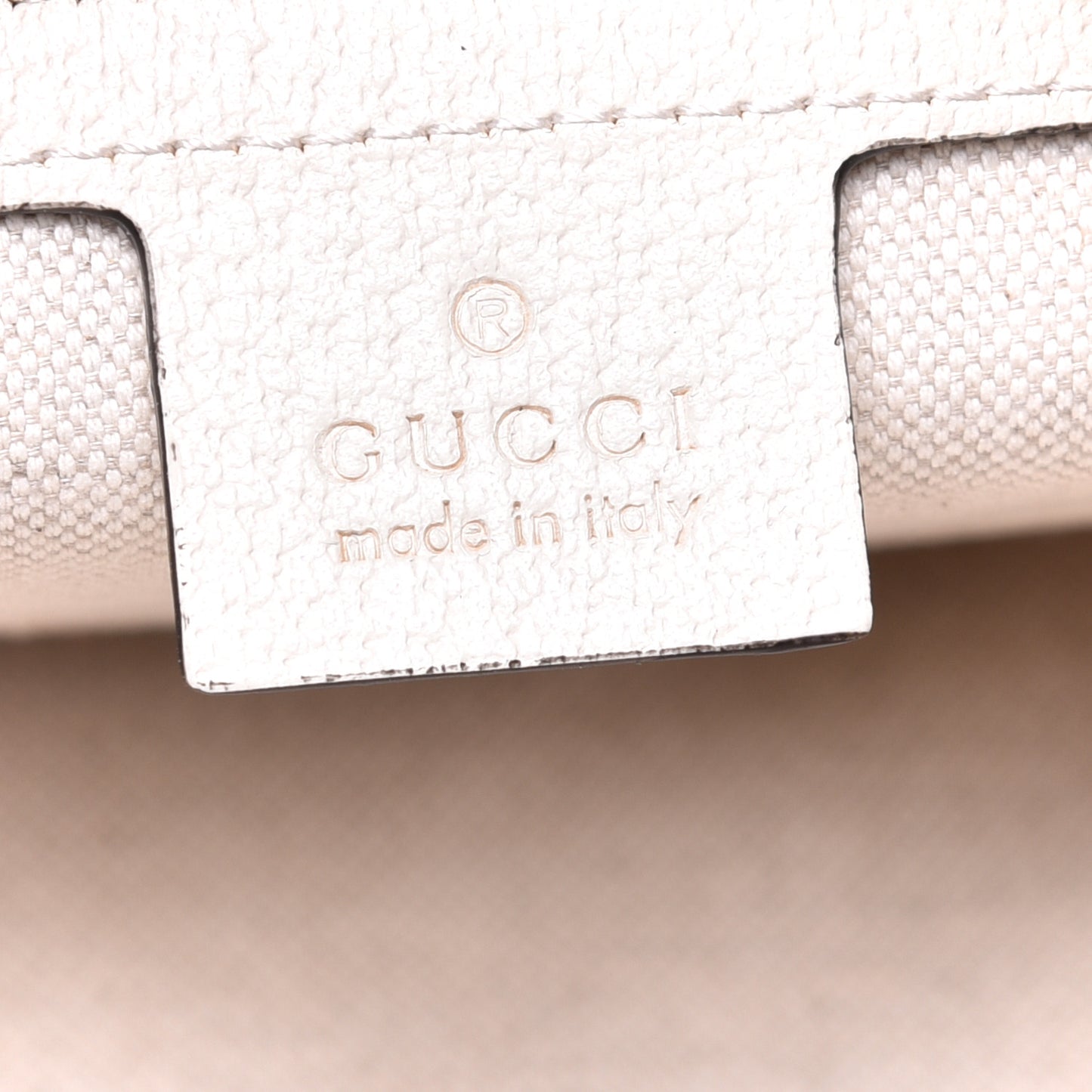 GG Supreme Monogram Flora Web Small Ophidia Half Moon Hobo White