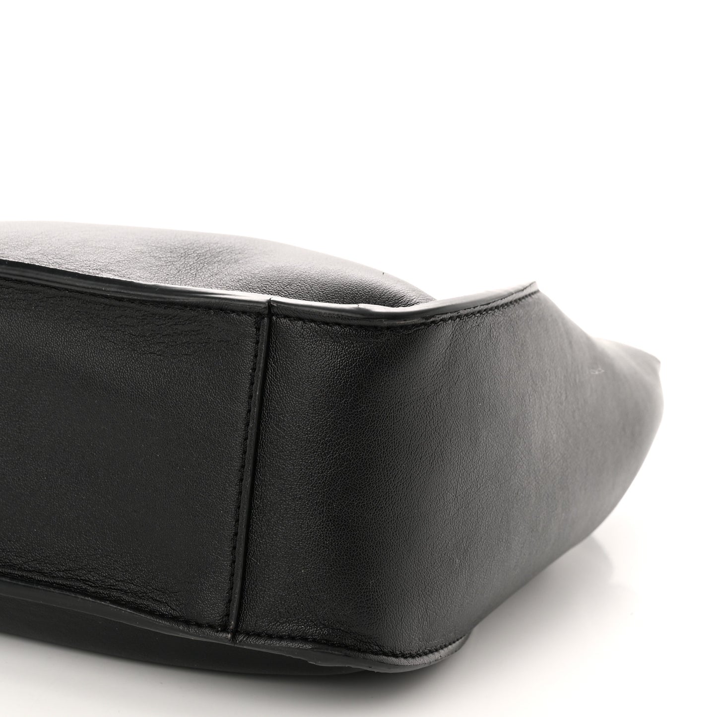 Eco Alter Nappa Perforated Logo Mini Crossbody Black