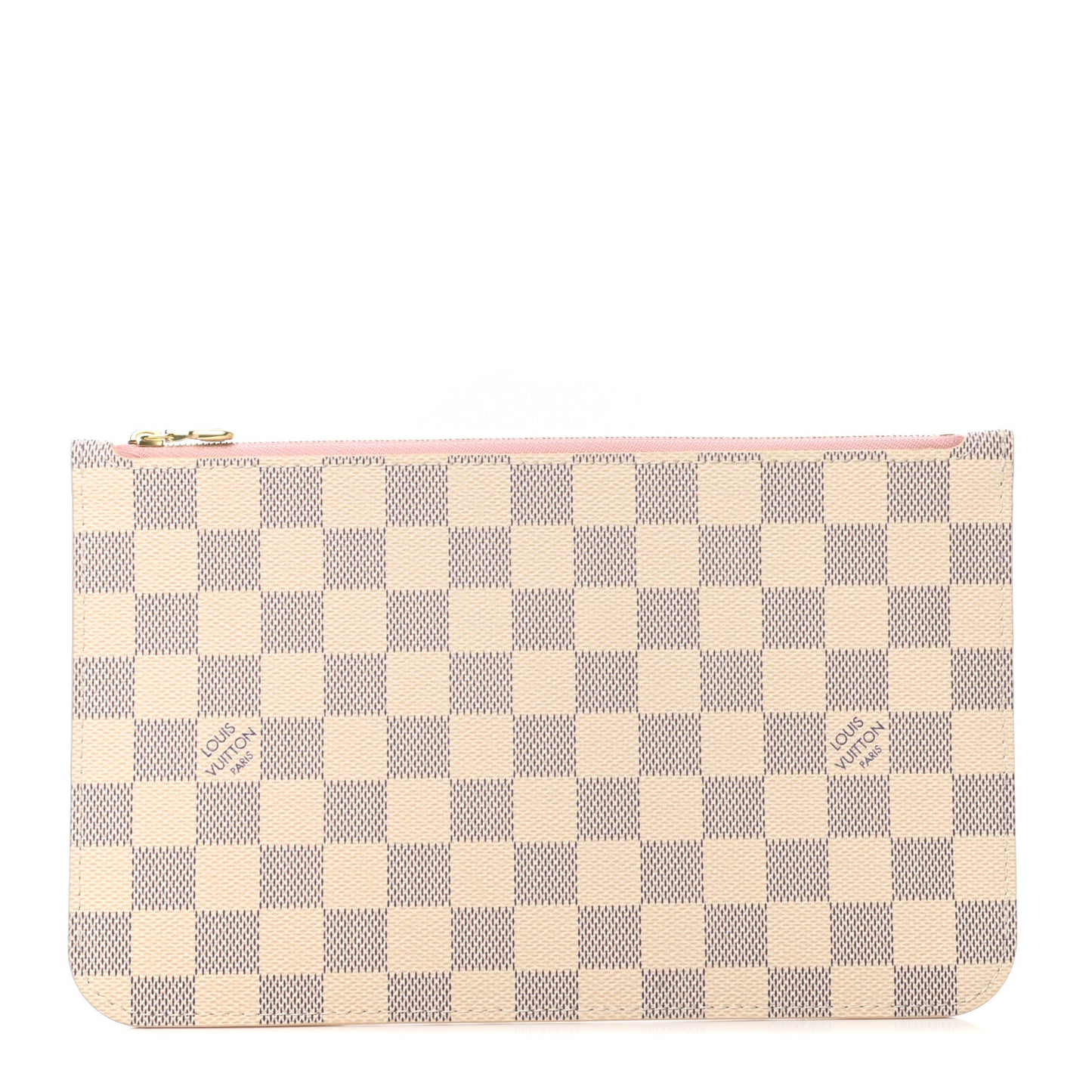 Damier Azur Neverfull MM GM Pochette Rose Ballerine