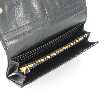 Prada Nappa Gaufre Continental Wallet Nero Black 6 of 8