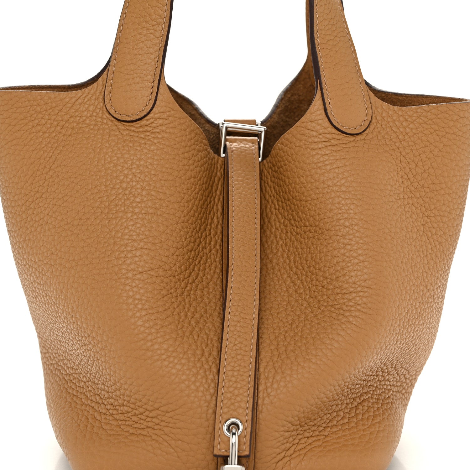 Hermes Taurillon Clemence Picotin Lock 18 PM Biscuit 8 of 11