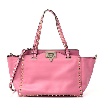 Valentino Garavani Vitello Small Rockstud Tote Ninphea 1 of 10