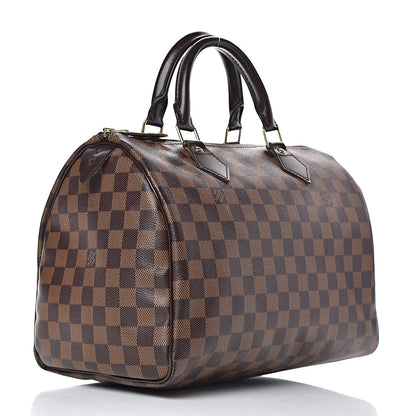 Louis Vuitton Damier Ebene Speedy 30 3 of 11