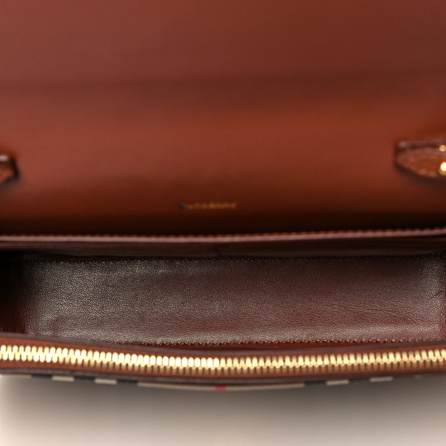 Calfskin Vintage Check New Hampshire Bag Archive Beige Tan