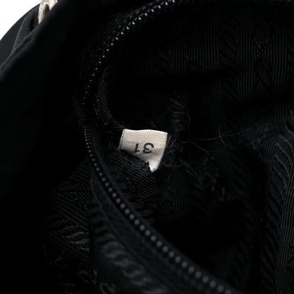 Prada Nylon Vela Medium Backpack Black 7 of 14