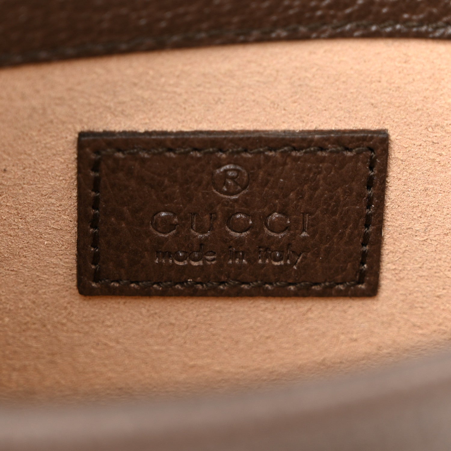 Gucci Monogram Jumbo GG Textured Dollar Calfskin Super Mini Dionysus Shoulder Bag Camel Ebony New Acero 6 of 11