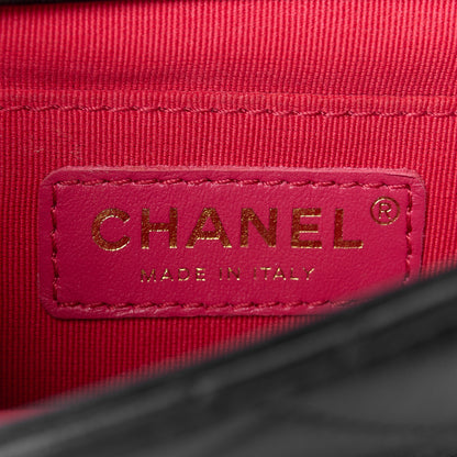 Chanel Calfskin Braided Mini My Own Frame Flap Black 6 of 13