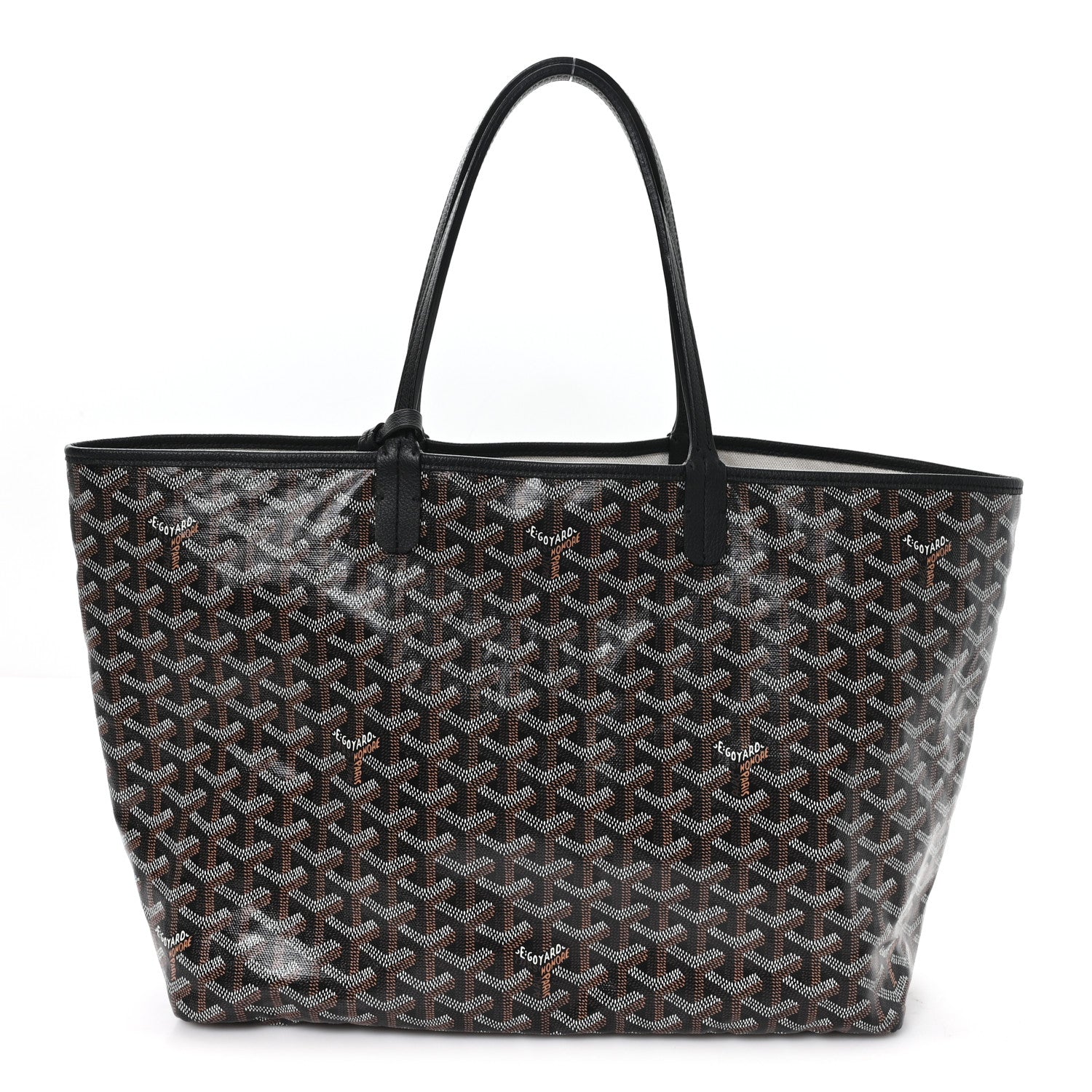 Goyard Goyardine Saint Louis PM Black 1 of 10