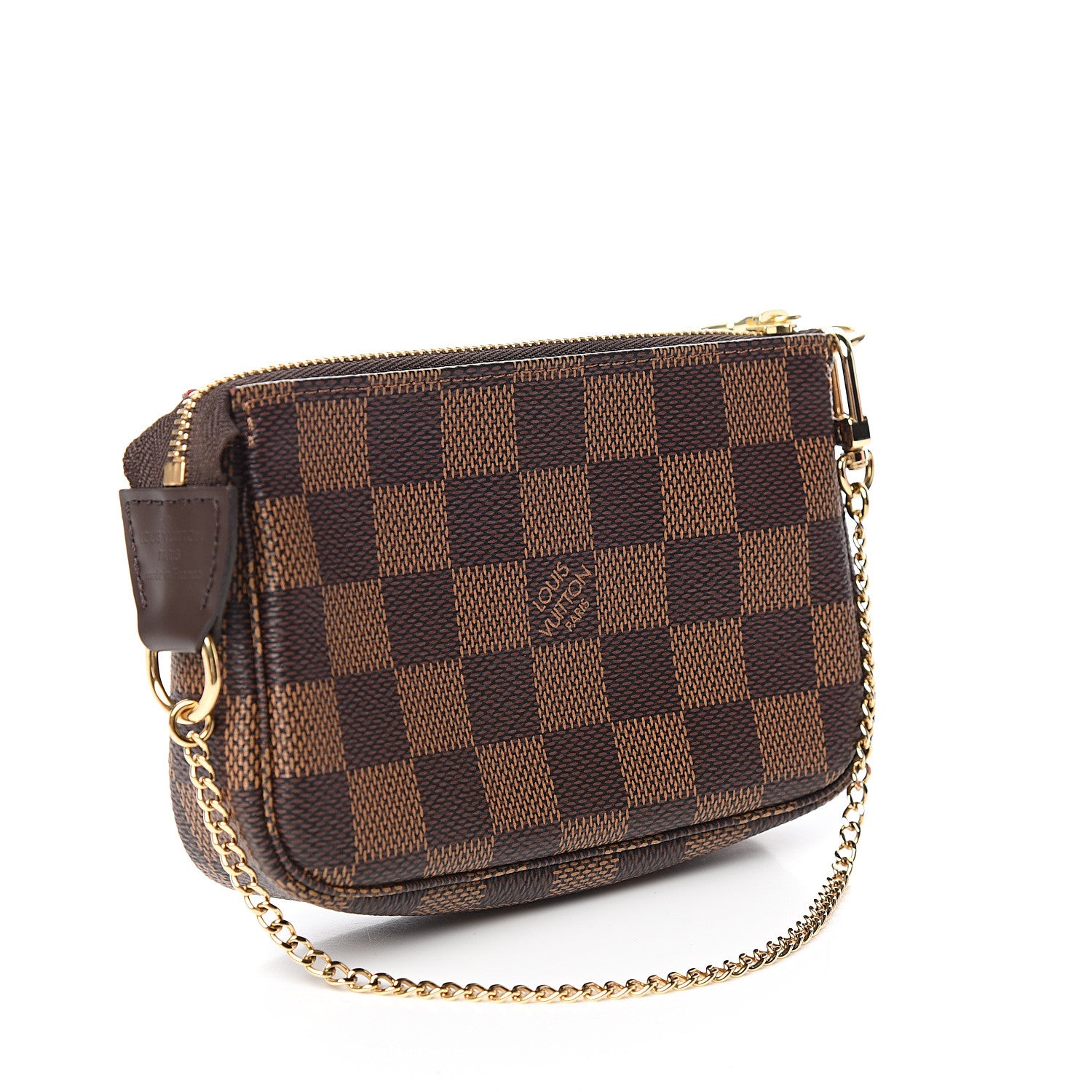 Louis Vuitton Damier Ebene Mini Pochette Accessories 2 of 7