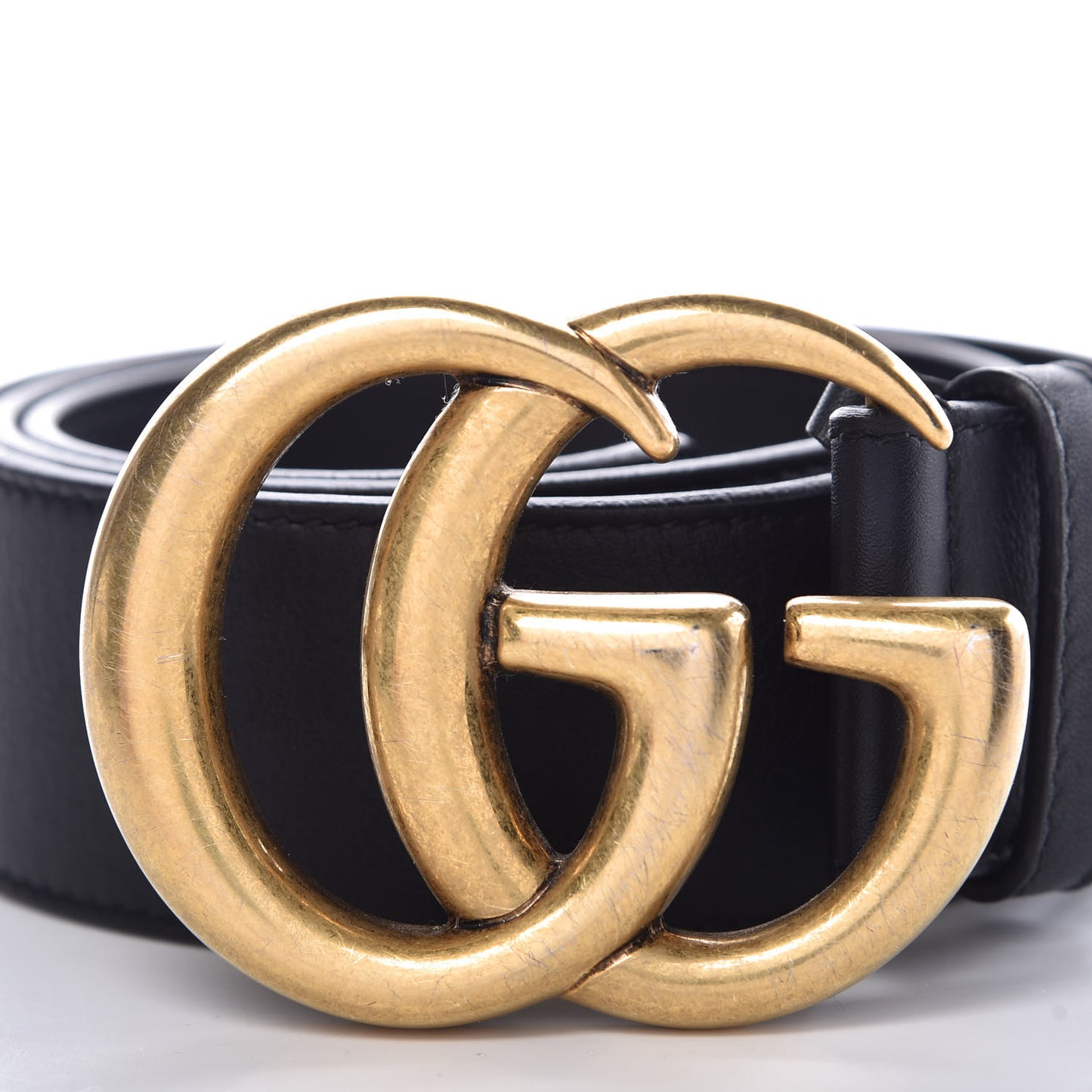 Calfskin Double G 40mm Belt 75 30 Black
