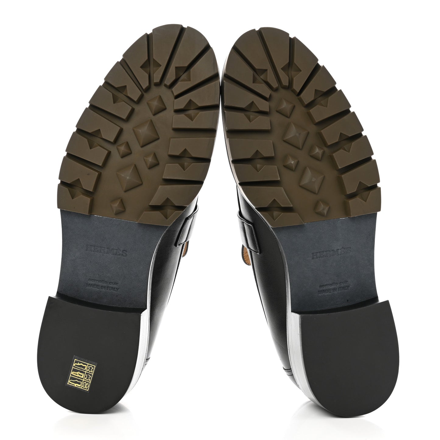 Calfskin Mens Gregoire Loafers 45 Black