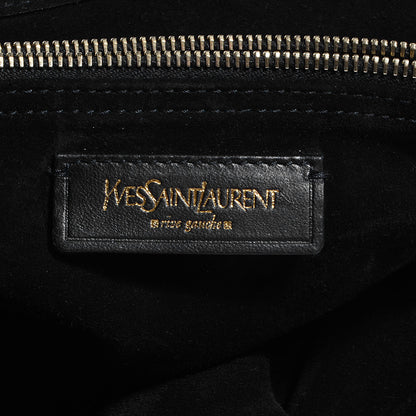 Saint Laurent Patent Large Muse Two Tote Black 6 of 10