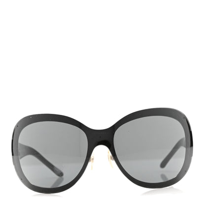 Chanel Quilted CC Sunglasses 4165 Black 2 of 9