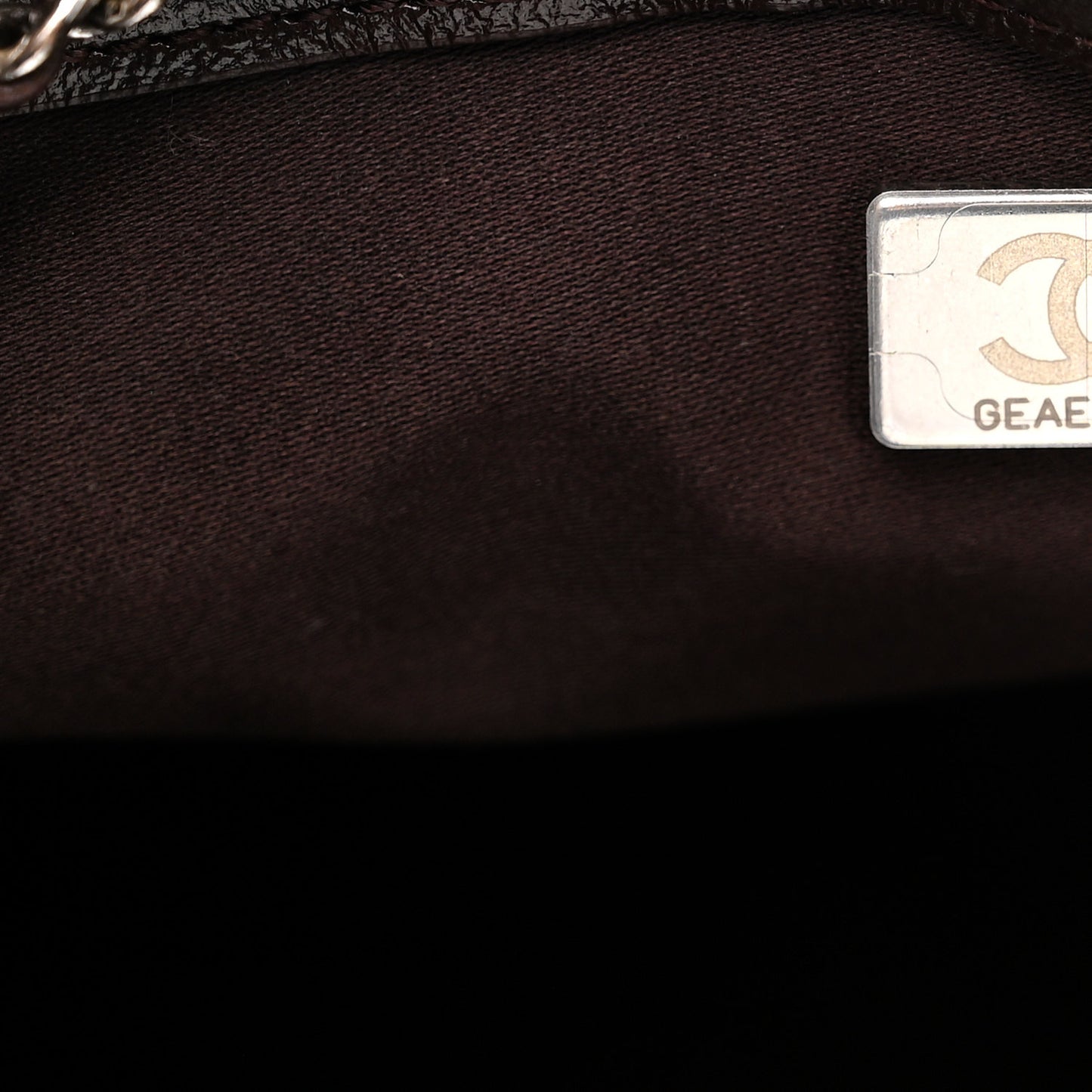 Caviar Quilted Small Chanel 25 Handbag Dark Brown