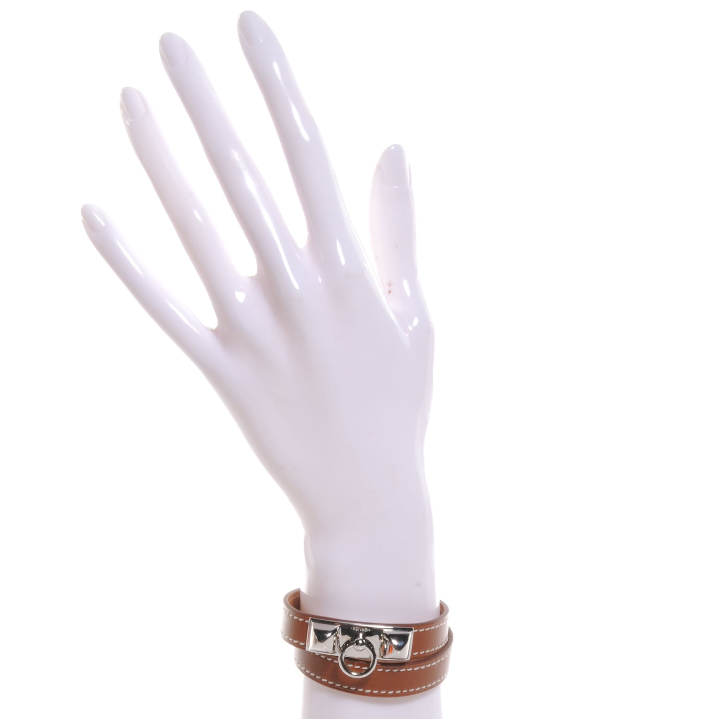 Natural Tadelakt Rivale Double Tour Bracelet Small