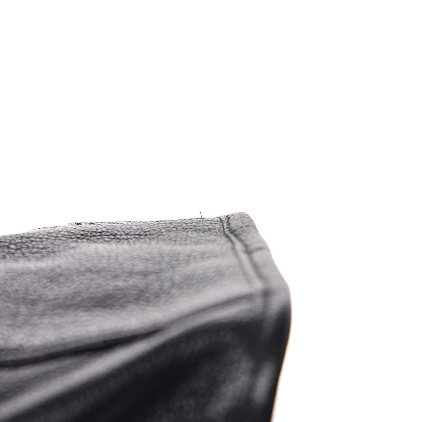 Chevre Gold Metallic Edge Hardware City Black