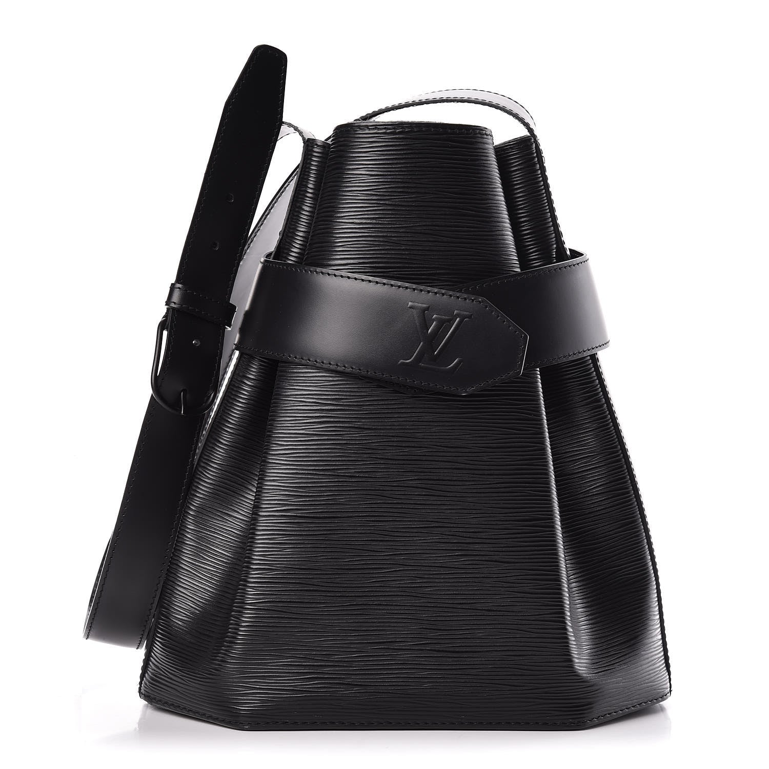 Louis Vuitton Epi Sac D'Epaule Black 1 of 10