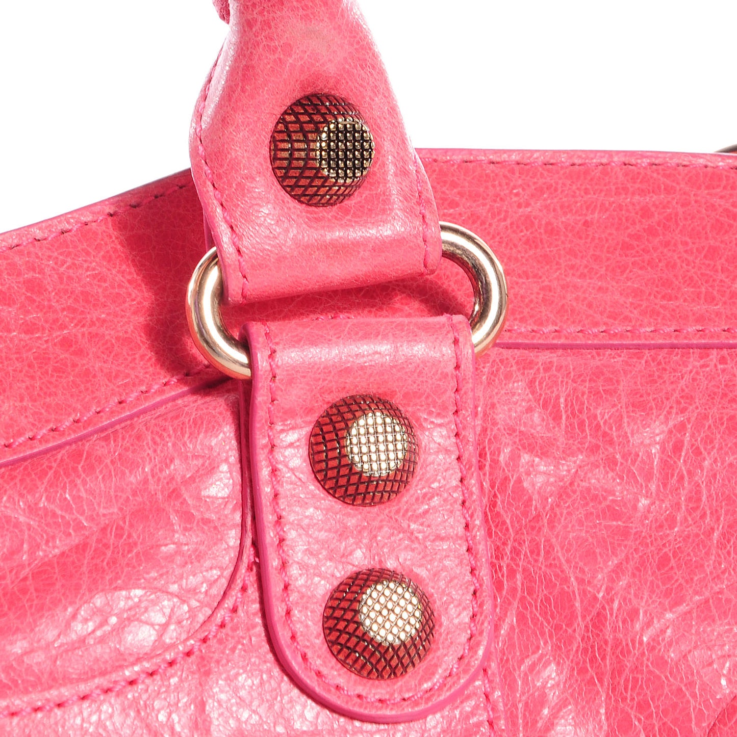 Agneau Giant 12 Rose Gold Hardware First Grenadine