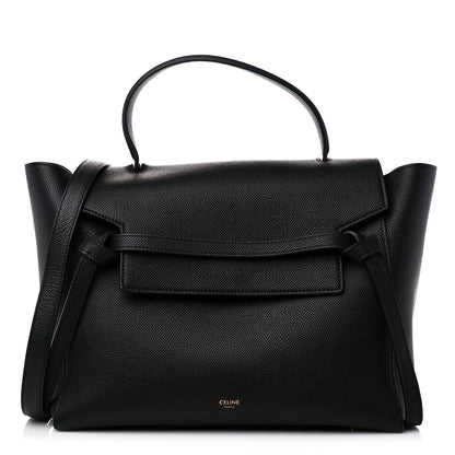 Celine Grained Calfskin Mini Belt Bag Black 1 of 14