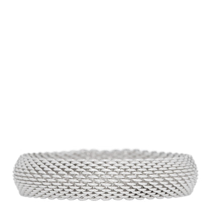 Tiffany Sterling Silver Somerset Mesh Bracelet 1 of 3