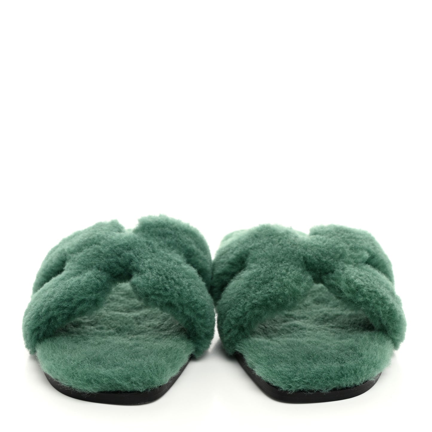 Woolskin Oran Sandals 41 Vert Anglais