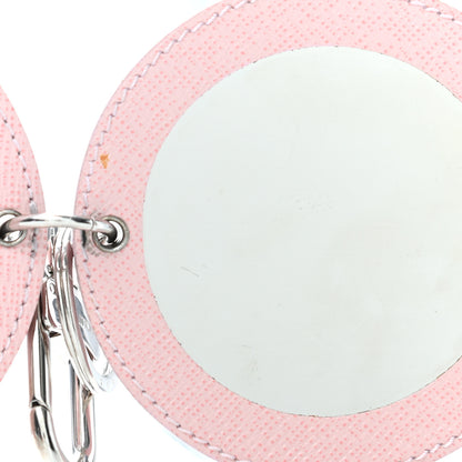 Louis Vuitton Epi Mirror Bag Charm Key Holder Rose Ballerine 6 of 6
