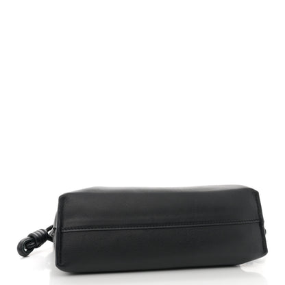 Loewe Calfskin Mini Flamenco Knot Bag Black 4 of 12