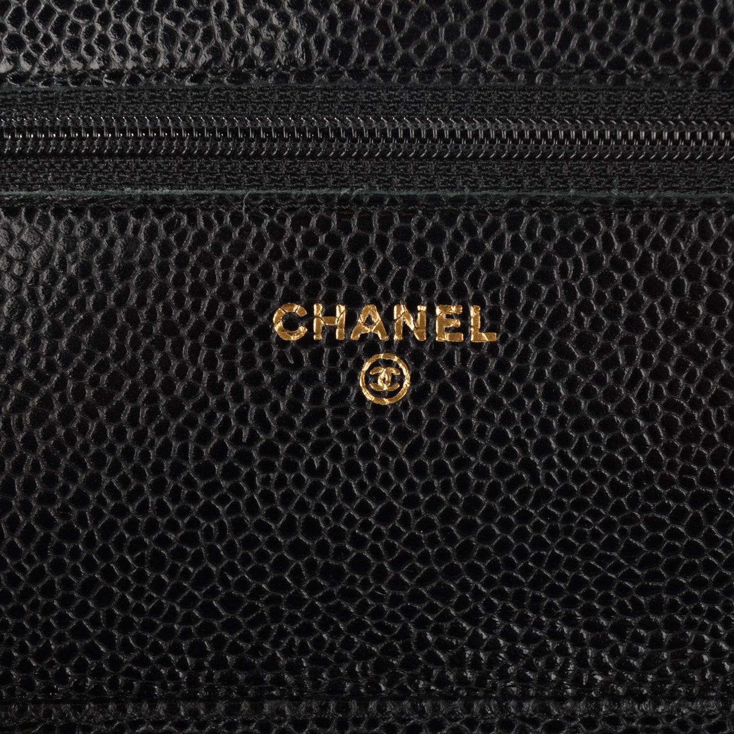 Chanel Caviar Quilted Wallet On Chain WOC Black 6 of 8