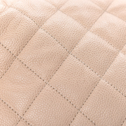 Chanel Caviar Quilted Large French Riviera Flap Beige 17 of 18