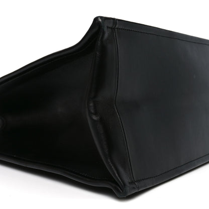 Christian Dior Calfskin Archicannage Large Essential Tote Black 9 of 11