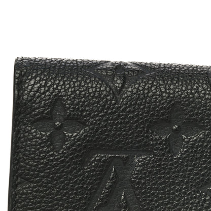 Louis Vuitton Empreinte Compact Curieuse Wallet Black 13 of 15