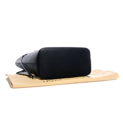 Louis Vuitton Epi Neverfull MM Black 5 of 9